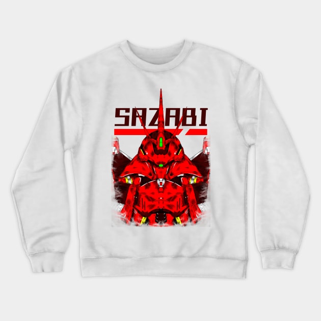 MSN 04-SAZABI Crewneck Sweatshirt by Amartwork